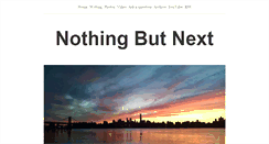 Desktop Screenshot of nothingbutnext.com